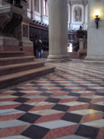 Escher floor in Church